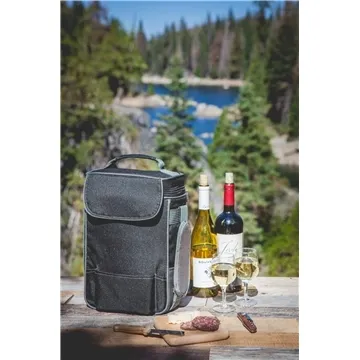 Image of 24 Promotional Duet Wine & Cheese Tote - Insulated & Complete Set