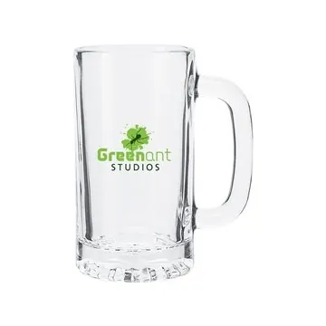 Image of 48 Custom 16 oz Tankard - Clear - Microwave Safe