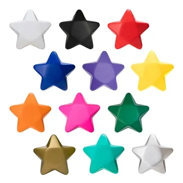 Image of 150 Customized Star Stress Reliever - Squeezable & 3.25 inch