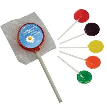Image of 500 Promotional Lollipop w/ Round Label