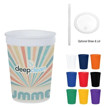 Image of 500 Customized 12 oz Full Color Big Game Stadium Cup - BPA Free