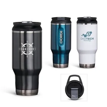 Image of 6 Customized Igloo 32 oz Double Wall Vacuum Insulated Tumbler - ...