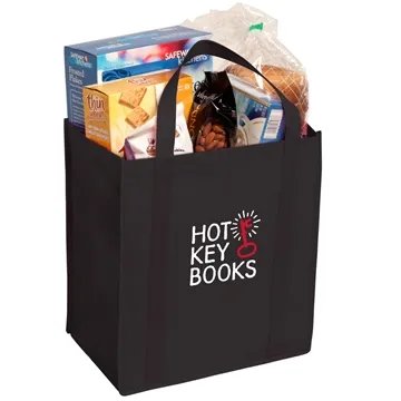 150 Promotional RPET Non-Woven Grocery Tote - 80GSM & Removable ...
