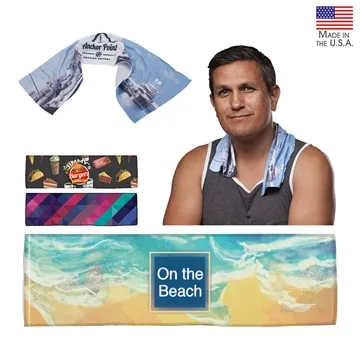 100 Promotional Ice Small RPET Cooling Wrap - RapidCool & ...