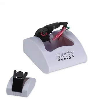 Image of 50 Custom Black White Paperclip Cloder and Dispensor - Magnetic