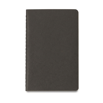Image of 50 Customized Moleskine Cahier Ruled Pocket Journal - Black - FSC ...
