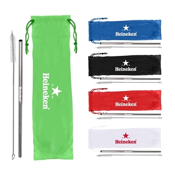 3pc Straw Kit - Eco-Friendly & FDA Approved