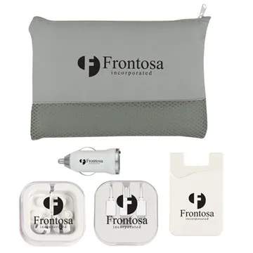 Image of 50 Custom On-The-Go Tech Essentials Kits - Multi-Device Charging