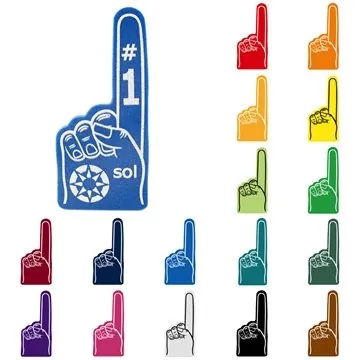 Image of 100 Promotional 16" Foam Hand