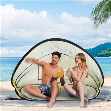 DisplaySplash Pop Up Beach Tent - UV Protection & Waterproof