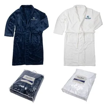 12 Custom Leisure Mink Touch Luxury Robe - Machine Washable & ...