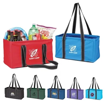 Image of 20 Customized Junior Utility Tote - Wire Rim