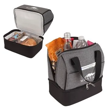 Image of 50 Custom Canyons Lunch Sack Cooler - Dual Compartment & Insulated