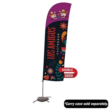 10.5' Value Blade Sail Sign Kit - Double-Sided & Reinforced