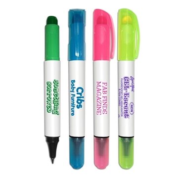 Image of 200 Customized Gel-Brite - Gel Highlighter & Ball Point Pen Combo ...