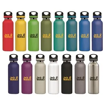 Image of 25 Customized 20 oz Basecamp Tundra Bottle with Screw Top Lid - ...