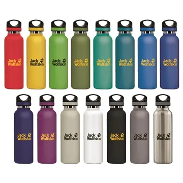 25 Customized 20 oz Basecamp Tundra Bottle with Screw Top Lid - ...