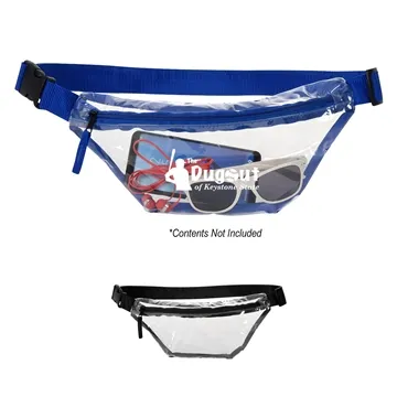 Image of 50 Custom Clear Choice Fanny Pack - PVC & NFL Compliant