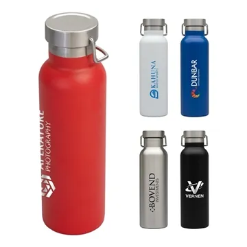 Image of 24 Promotional Splendid 22 oz Double Wall Stainless Steel Bottle - ...