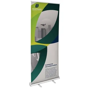 Image of 1 Promotional 33.5" Value Retractor Kit - Aluminum & Easy Setup