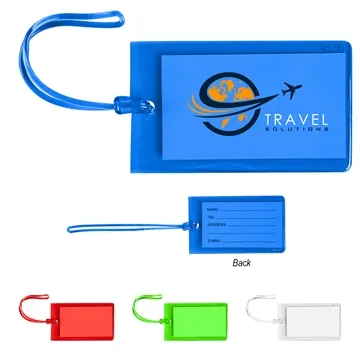 500 Promotional Jelly Luggage Tag