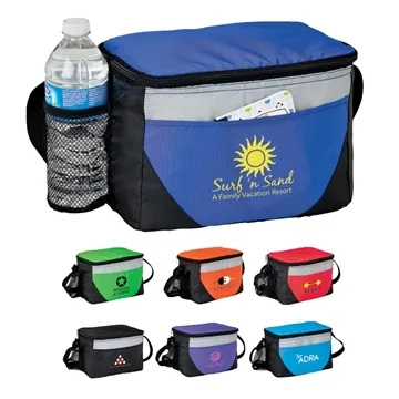 Image of 50 Customized River Breeze Cooler Lunch Bag - 6-Can Capacity