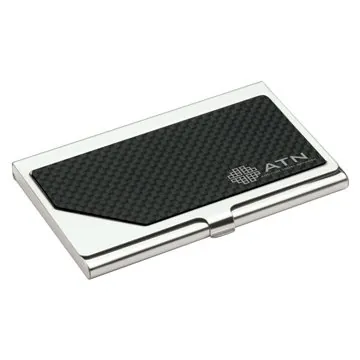 Image of 25 Customized Tapah Business Card Case - Carbon Fiber