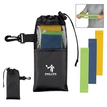 Strength Resistance Band Set - Multi-Weight