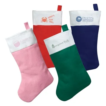 Image of 100 Custom Felt Christmas Stocking