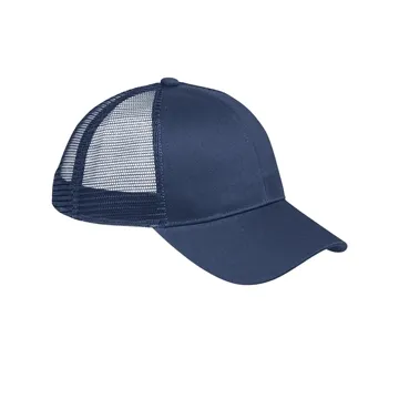 144 Promotional Big Accessories Structured Trucker Cap - Cotton ...
