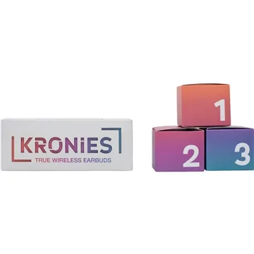 Image of 1 Promotional Kronies True Wireless Earbuds - Built-in Mic & 3Hr ...
