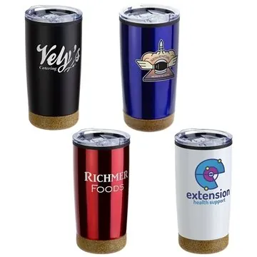Image of 50 Custom York 20 oz Stainless Steel Polypropylene Tumbler with ...