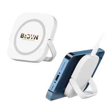 Image of 13 Customized Mag Max Magnetic Wireless Charger With Stand - 10W ...