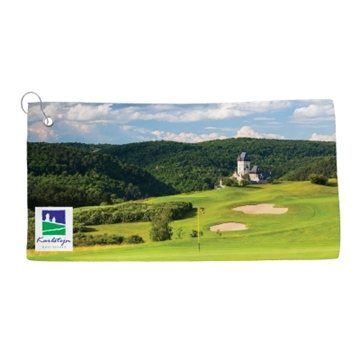 Image of 50 Customized Golf Towel - Dye Sublimated - Full Color ...
