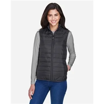 Image of 12 Promotional CORE365 Ladies' Prevail Packable Puffer Vest - ...