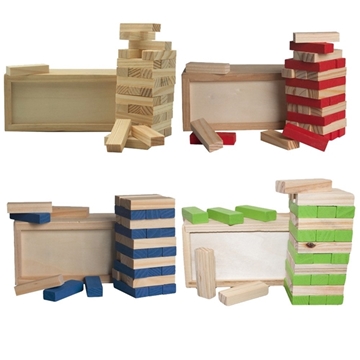 Image of 150 Customized Wooden Tower Puzzle - 36 Pieces