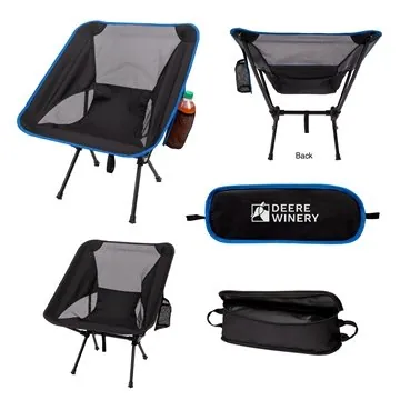 Image of 12 Customized Sycamore Portable Folding Chair - Lightweight & ...