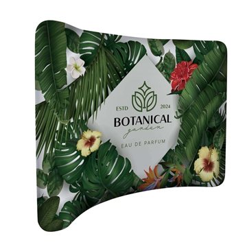 10' EuroFit Bow Floor Display Kit - Recycled Materials & Double-Sided