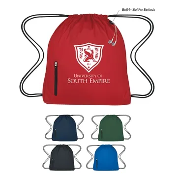 Image of 50 Promotional Big Muscle Sports Pack - Ripstop Nylon & Earbud ...