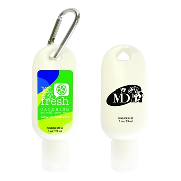 SPF 30 Sunscreen 1 oz Tottle - FDA Approved & Non-greasy
