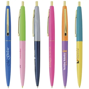 Image of 300 Customized Clic Gold Pen - Gold-Plated & Tungsten Carbide