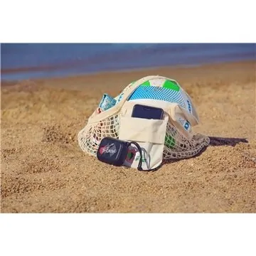 Image of 100 Promotional Sonnet Collapsible Cotton Mesh Tote - 18lb ...