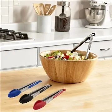 Image of 100 Customized 12" Silicone Tongs - Heat Resistant