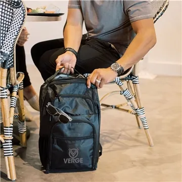 Image of 10 Custom RFID Laptop Backpack & Briefcase - USB Charging & 17" ...