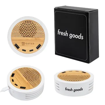 25 Customized Fresh Goods RABS & Bamboo Speaker & Charger - ...