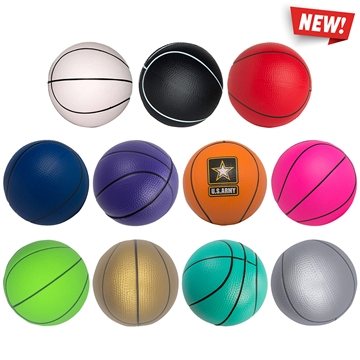 Image of 150 Promotional Basketball Squeezies Stress Reliever - Bouncing