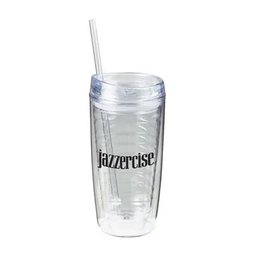 Image of 150 Custom 16 oz Vivid Tumbler - BPA Free & Wave Pattern