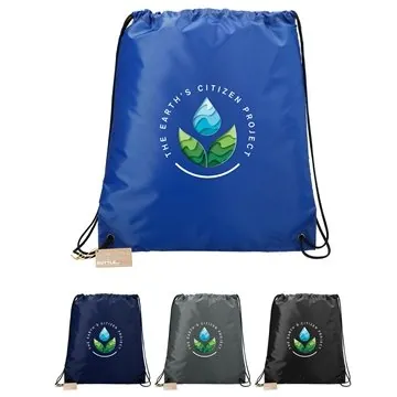 Image of 150 Promotional Oriole RPET Drawstring Bag - Recycled Material & ...