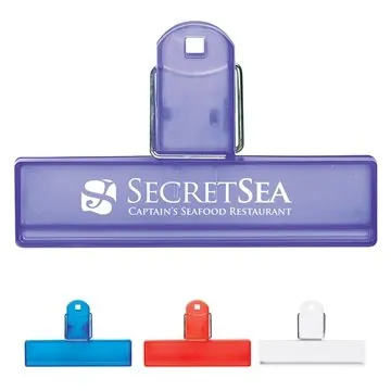 Image of 250 Custom 4" Bag Clip - Food Fresh