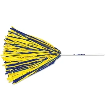 Image of 500 Customized 10" Straw Handle Imprinted Pom- 500 Streamers - ...